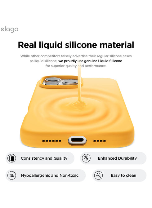 elago iPhone 16 Pro MAX Case Liquid Silicone
